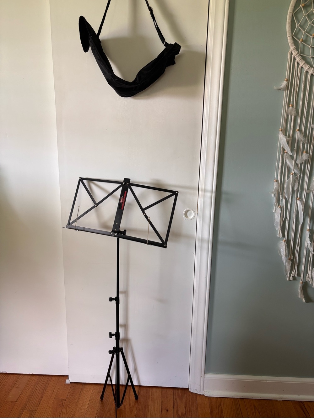 Foldable Black Sheet Music Stand